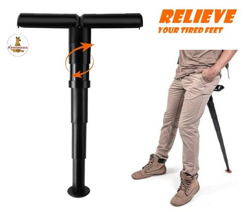 Portable Telescopic Chair Folding Stool Cane Subway Travel Outdoor Folable Seat - Picture 13 of 13