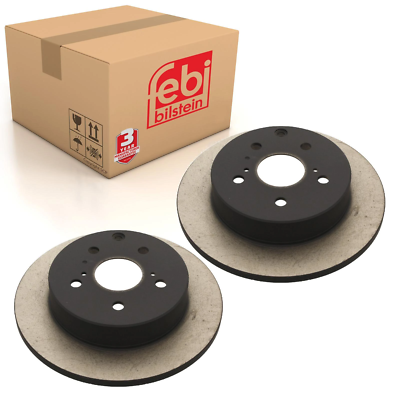 Pair of Rear Brake Disc Fits Toyota RAV4 Lexus HS 250 OE