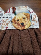 Set of 2 Handmade Hanging Kitchen Towels