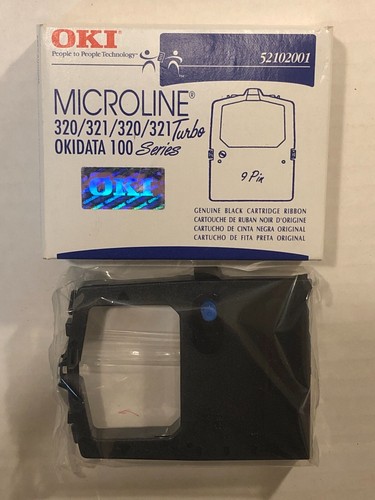 Oki 52102001 Genuine Black Cartridge Printer Ribbon for Microline 320/321 - Picture 5 of 6