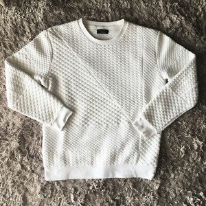 zara quilted sweatshirt