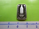COCA COLA COKE HUNTSVILLE BOTTLING MANAGEMENT WWM 1977 RARE 999 SILVER BAR 5C7