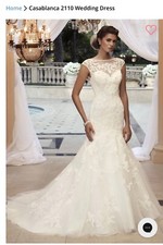 CASA BLANCA bridal dress size 12