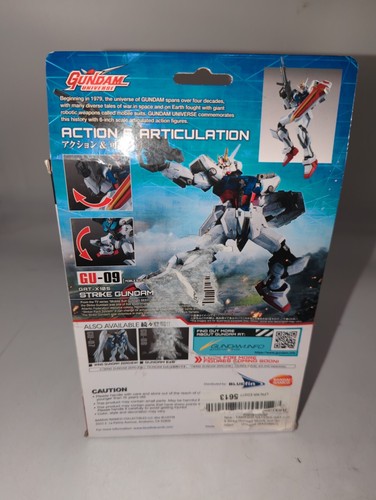 Bandai Gundam Universe GAT-X105 Strike Gundam GU-09 Tamashi Nations Action Figur - Picture 2 of 4