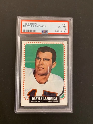 1964 Topps Daryle Lamonica #31 PSA 6