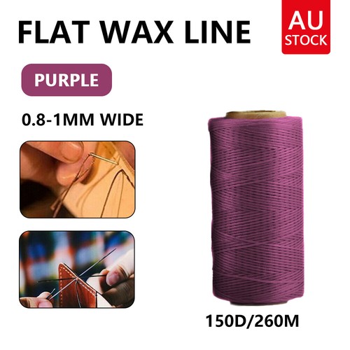 0.8-1MM 260m 150D Leather Sewing Waxed Thread Hand Stitching Craft Repair Cords - Picture 19 of 19