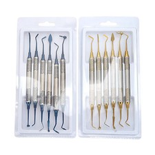 6pcs/Kit Dental Composite Resin Filling Spatula Repair Restorative Instruments