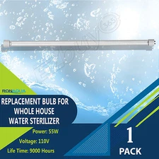 55W UV Replacement Bulb 4 Prong for Water Purifier Ultraviolet Light