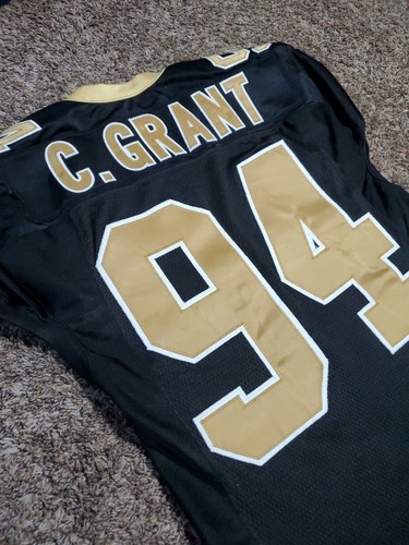 2002 Charles Grant #94 New Orleans Saints Reebok Team Issued Jersey NFL 46 Game - Picture 11 of 11