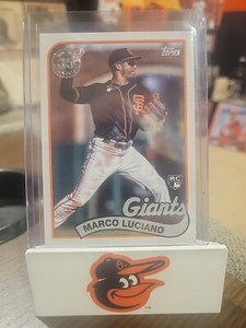 2024 Topps Series 1 - 1989 Topps Baseball #89B-11 Marco Luciano (RC)