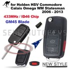 <!--F#f_0-->Suits for Holden Commodore SS SV6 Calais Berlina WM Statesm Flip Remote Key GM45 (For: Holden Calais)<!--F/-->