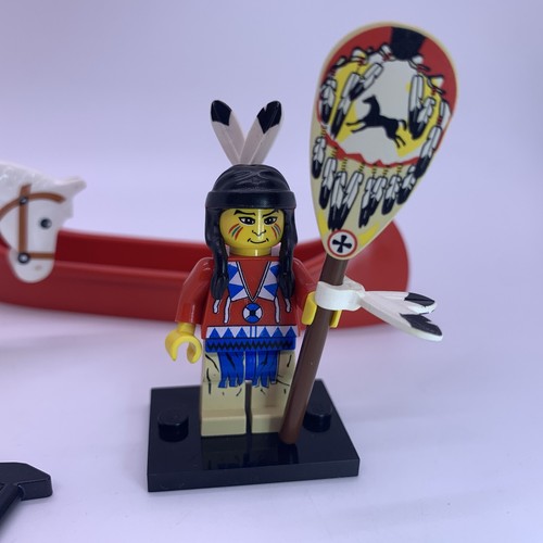 LEGO Western Indians Indian 2 White Horse ww022 6748 - Picture 2 of 8