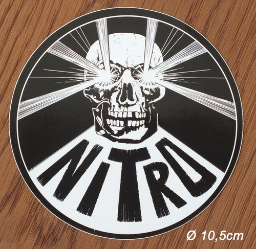 2 Aufkleber Sticker Nitro Snowboard  Snowboarding Mountain Ski - Picture 2 of 3