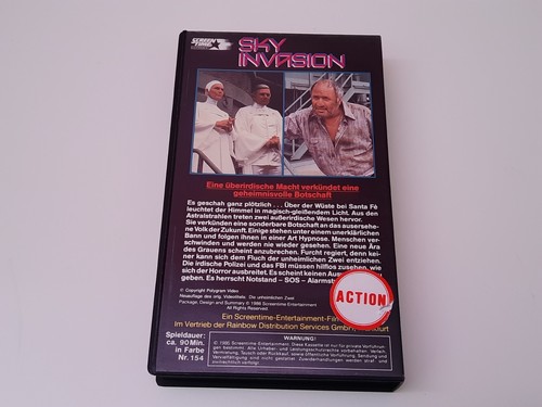 Sky Invasion aka. Die unheimlichen Zwei 1982 VHS German PAL Video Mysterious Two - Bild 2 von 5