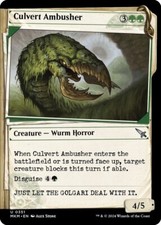 Culvert Ambusher SHOWCASE NM 0351 MurdersatKarlovManor MKM  MTG U NM