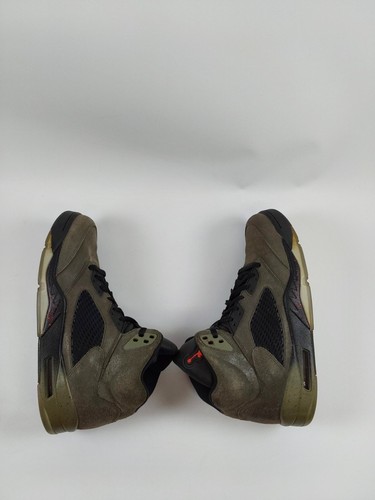 Air Jordan 5 Retro "Fear" 2013 Men's Size 12 - Picture 5 of 9