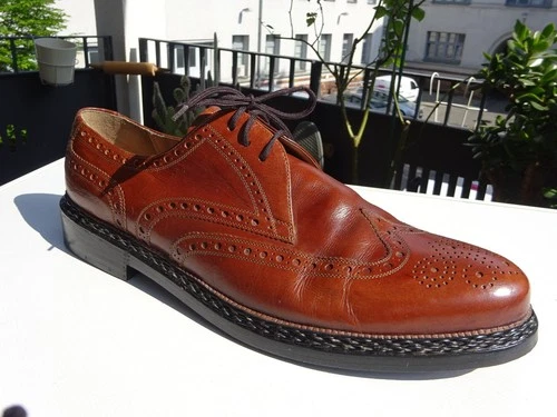 Heinrich Dinkelacker 4331 Buda Her Goodyear Welt shoes leather size 47 (UK13) like new