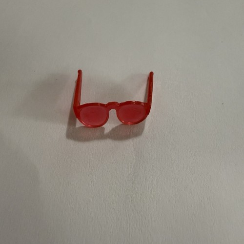 Vintage 1980's Barbie Pink/Rose Translucent Sunglasses Beach Swim - Picture 2 of 3