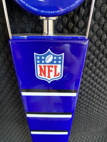 Bud Light Super Bowl 50 Sideline Yard Marker 13" Beer Tap Broncos vs Panthers - Picture 4 of 13
