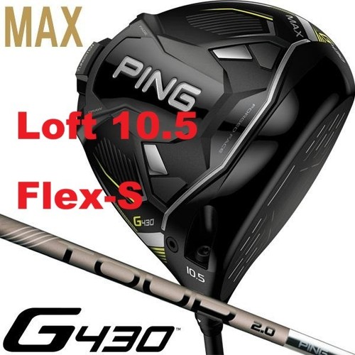 New Ping G430 MAX 10.5 Driver Right Handed / PING TOUR 2.0 CHROME 65(S) Golf JP - Picture 1 of 5