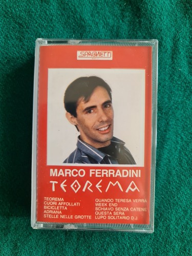 MARCO FERRADINI - THEOREM - MUSIC CASSETTA - MC ITALY 1984 - - Picture 4 of 5