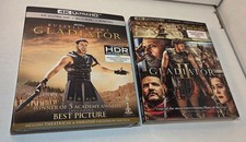 Gladiator 1 + Gladiator 2 (4K) Slipcovers-NEW-Box Shipping with Tracking