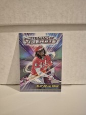2024 Stadium Club Virtuosos Of Velocity #VV3 Elly De La Cruz RC Reds 