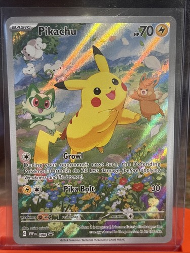 Pikachu 088 Sv: Scarlet & Violet Promo Karten Holo