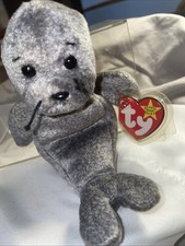Ty Beanie Babie 7 inch Slippery the Seal Toy