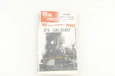Cal-Scale HO Cast Brass Boiler Check Valve with Stop Valve - CV-253