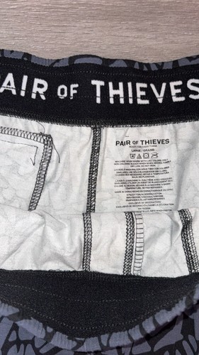 Pair Of Theives Size Large Jogger Pants Gray Black Ready For Everything New W/ T - Picture 7 of 8