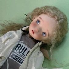 Landoudou 1/6 BJD SD Resin Bare Doll Ball Jointed Face up Eyes Girl Handmade Toy