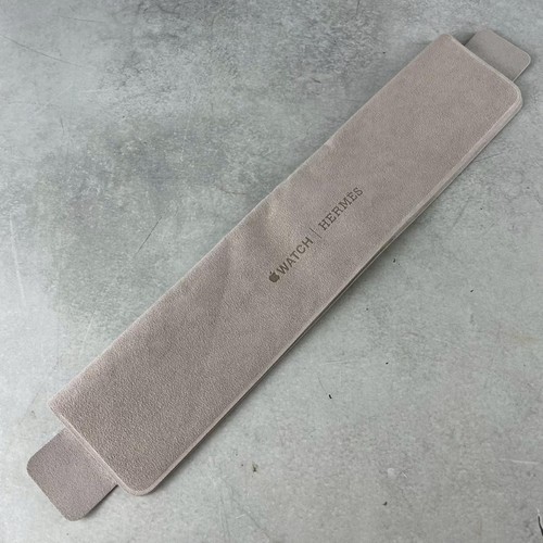 Hermes Brown Leather Apple Watch Band Strap Clasp 3.7 x 4.7 Inch Size Unisex - Zdjęcie 10 z 13