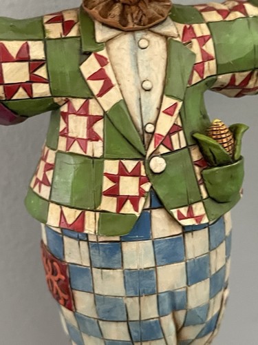 Heartwood Creek Keeping Watch Jim Shore Figurine Harvest Scarecrow 2005 - Picture 6 of 11