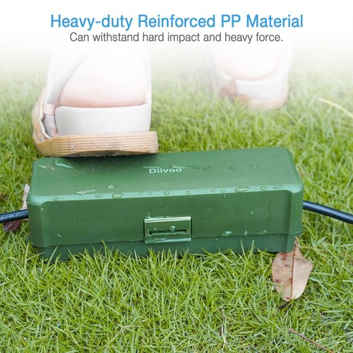 Outdoor Extension Cord Safety Cover, 3 Pack Weatherproof Electrical Connectio... - Picture 5 of 8