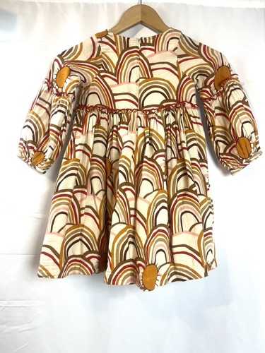 Pink Chicken Rainbow Dress Size 5 Yr. - Picture 11 of 16