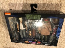 NECA TMNT 7  Action Figure 2 pack - Casey Jones & Raphael in Disguise