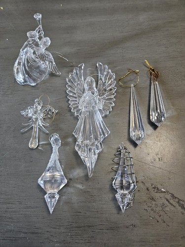Vintage Konvolut 26 gesponnene Glas Ornamente Figuren & andere - Bild 15 von 18