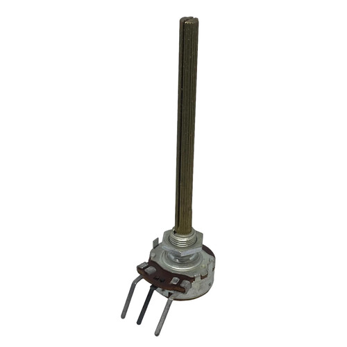500Ohm 500R Long Shaft Taper Potentiometer Wirewrap Terminals B-4 Centralab - Picture 2 of 2