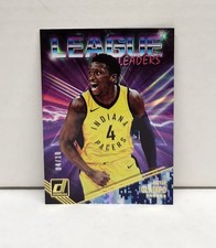 VICTOR OLADIPO 2018-19 Donruss League Leaders BLUE LASER /10 ~ Jersey # 04/10