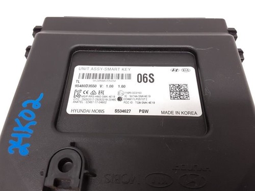19-20 HYUNDAI TUCSON Smartkey Module 95480D3550 - Picture 4 of 12