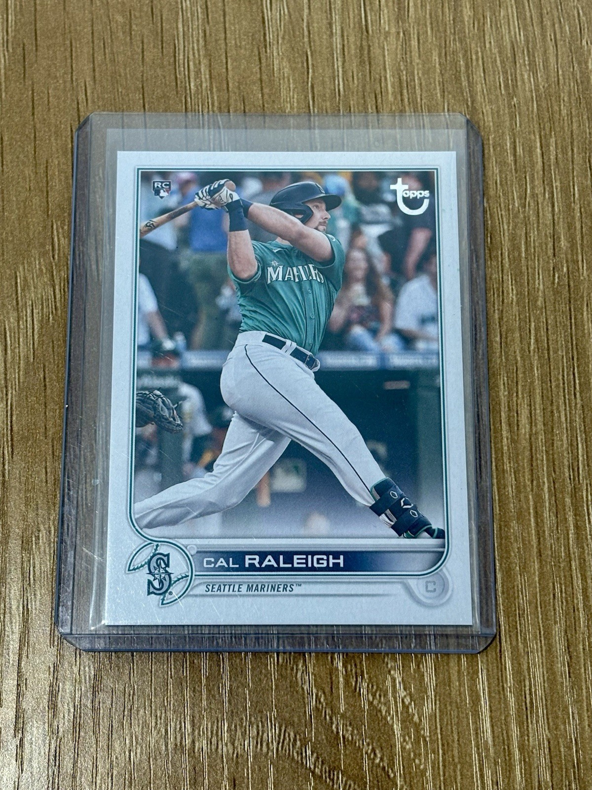 2022 Topps Series 1 Cal Raleigh Vintage Stock 76/99 (#277)