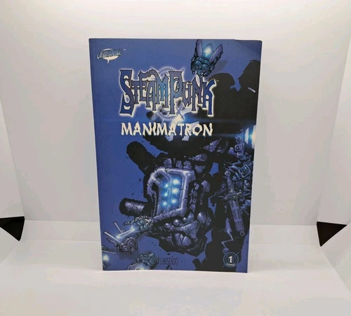 DC Comics Cliffhanger Steampunk Manimatron by Chris Bachalo PB 2001