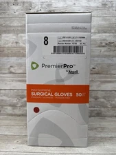 Premier Pro Polyisoprene Surgical Gloves Ansell *1 Box* Size: 8 *See Date*