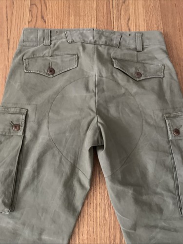 Polo Ralph Lauren Olive Green Cargo Military Army Pants Trousers Mens 32 / 30 - Picture 13 of 13