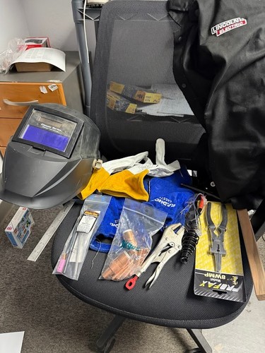 Miller Classic Series Welding Helmet Plus gloves jacket and tools - Picture 1 of 2