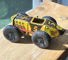 Marx VINTAGE 1930'S or 40'S MARX TIN LITHO WIND UP 5 MIDGET RACE CAR