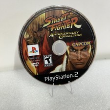 Street Fighter Anniversary Collection (Sony PlayStation 2, 2004) PS2 Disc Only
