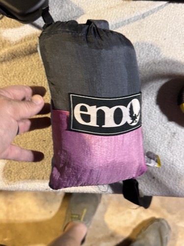 Eno Single Nest Hängematte blau/rosa - Bild 5 von 6