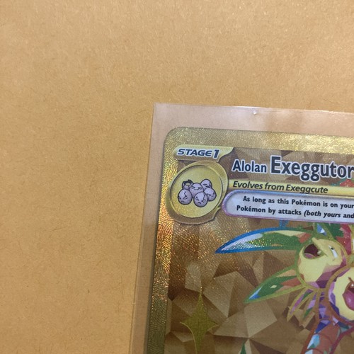 Pokemon Alolan Exeggutor ex S&V Wogende Funken Gold Hyper Rare 248/191 NM/M - Bild 5 von 6